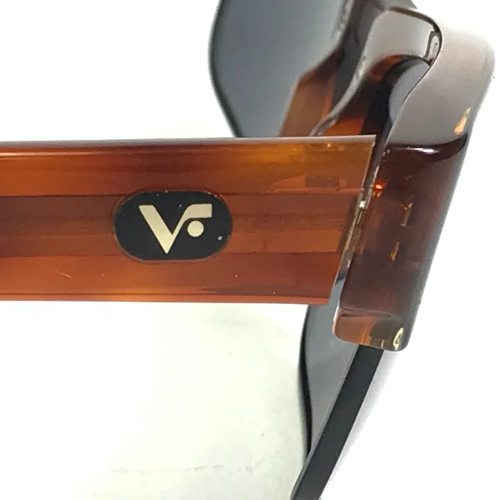 Vogue Sunglasses VO 2139-S W841/26 Black Brown Rectangular w/ Blue Lenses